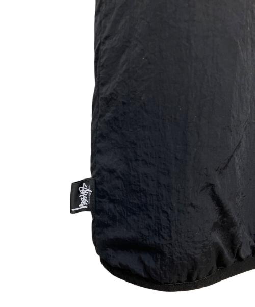 stussy（ステューシー）stussy (ステューシー) リバーシブルベスト ブラック×オレンジ サイズ:XLの古着・服飾アイテム