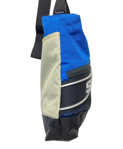 SUPREME（シュプリーム）SUPREME (シュプリーム) ショルダーポーチ 23AW ブルー×ブラックの古着・服飾アイテム