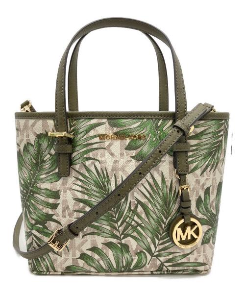 MICHAEL KORS（マイケル・コース）MICHAEL KORS (マイケル・コース) 2WAYバッグ グリーンの古着・服飾アイテム