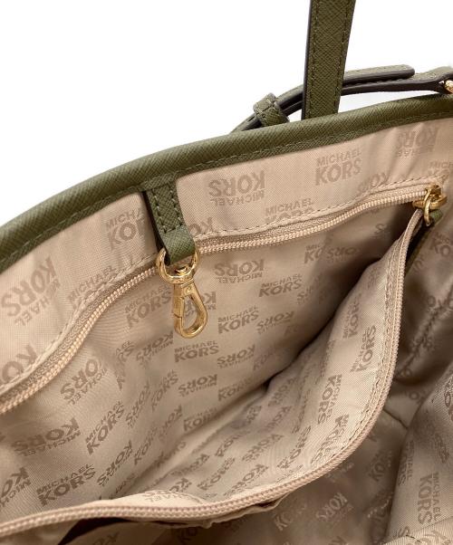 MICHAEL KORS（マイケル・コース）MICHAEL KORS (マイケル・コース) 2WAYバッグ グリーンの古着・服飾アイテム
