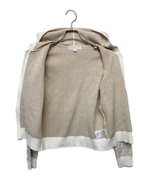 MICHAEL KORS（マイケル・コース）MICHAEL KORS (マイケル・コース) ジップパーカー ホワイト サイズ:XSの古着・服飾アイテム