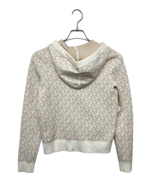 MICHAEL KORS（マイケル・コース）MICHAEL KORS (マイケル・コース) ジップパーカー ホワイト サイズ:XSの古着・服飾アイテム