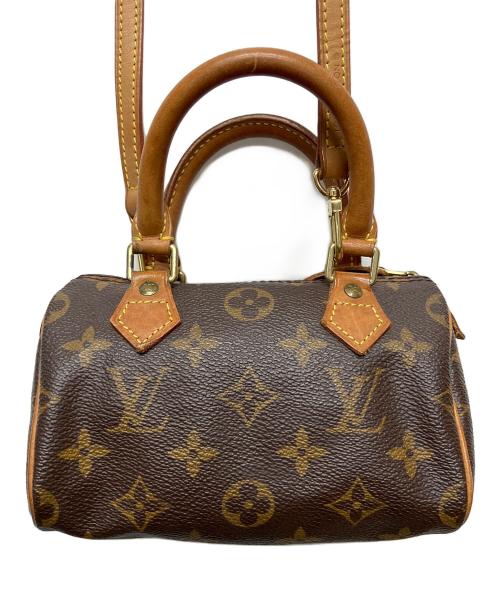 LOUIS VUITTON（ルイ ヴィトン）LOUIS VUITTON (ルイ ヴィトン) モノグラム ミニスピーディ ブラウンの古着・服飾アイテム