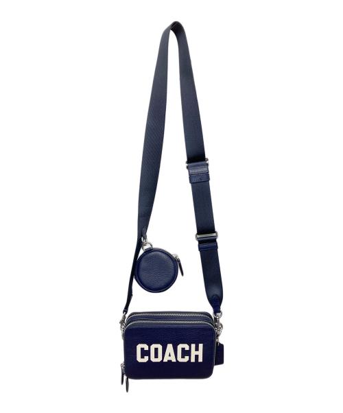COACH（コーチ）COACH (コーチ) ショルダーバッグ ネイビーの古着・服飾アイテム