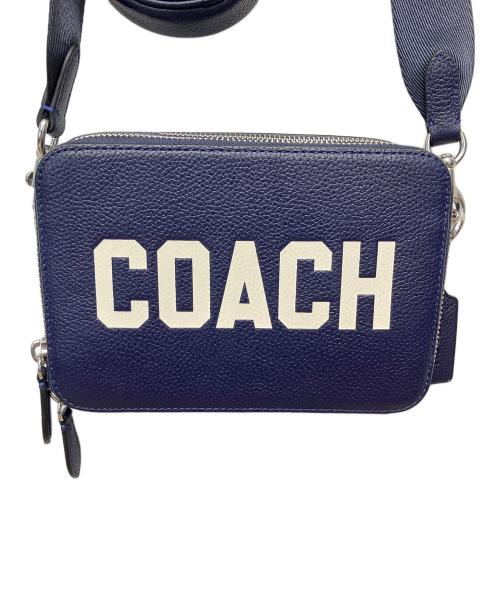 COACH（コーチ）COACH (コーチ) ショルダーバッグ ネイビーの古着・服飾アイテム