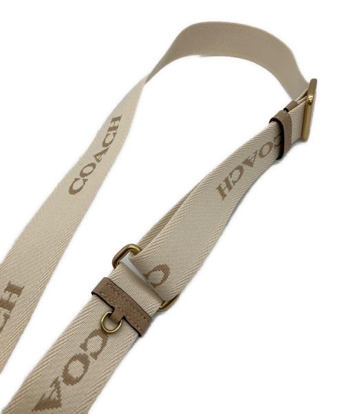 COACH（コーチ）COACH (コーチ) 2WAYバッグ ホワイト×アイボリーの古着・服飾アイテム