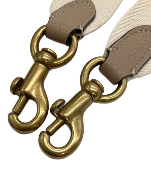 COACH（コーチ）COACH (コーチ) 2WAYバッグ ホワイト×アイボリーの古着・服飾アイテム