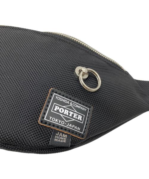 PORTER（ポーター）PORTER (ポーター) JAM HOME MADE ボディーバッグ ブラックの古着・服飾アイテム