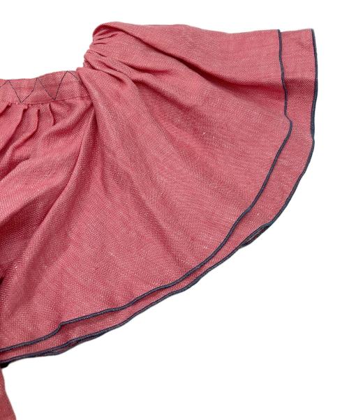 MYLAN（マイラン）MYLAN (マイラン) オフショルダーブラウス ピンク サイズ:freeの古着・服飾アイテム