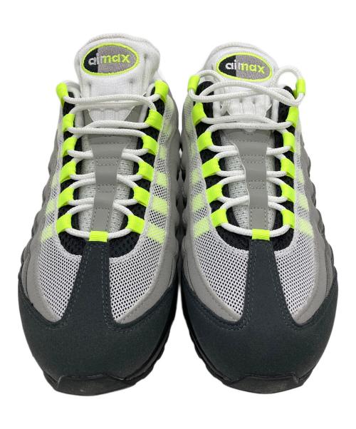 NIKE（ナイキ）NIKE (ナイキ) AIR MAX95 ローカットスニーカー ブラック×グリーン サイズ:27.5㎝の古着・服飾アイテム