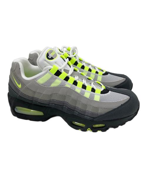 NIKE（ナイキ）NIKE (ナイキ) AIR MAX95 ローカットスニーカー ブラック×グリーン サイズ:27.5㎝の古着・服飾アイテム