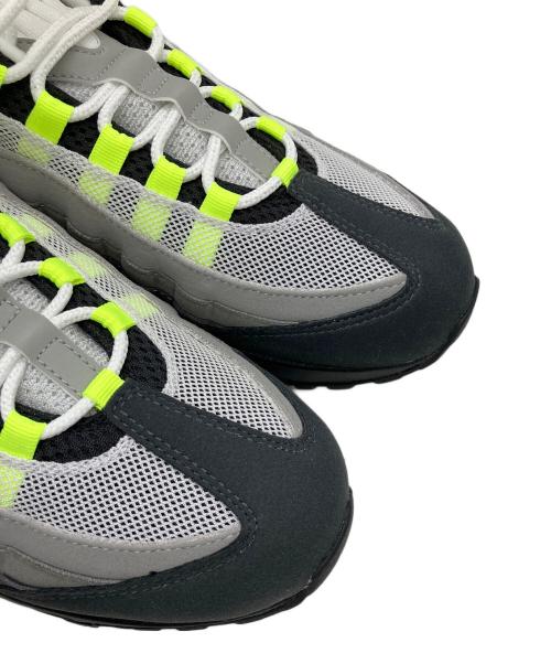 NIKE（ナイキ）NIKE (ナイキ) AIR MAX95 ローカットスニーカー ブラック×グリーン サイズ:27.5㎝の古着・服飾アイテム