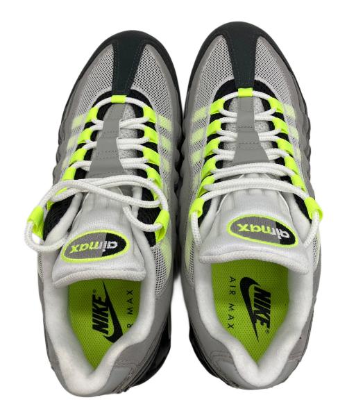 NIKE（ナイキ）NIKE (ナイキ) AIR MAX95 ローカットスニーカー ブラック×グリーン サイズ:27.5㎝の古着・服飾アイテム