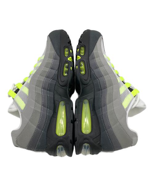NIKE（ナイキ）NIKE (ナイキ) AIR MAX95 ローカットスニーカー ブラック×グリーン サイズ:27.5㎝の古着・服飾アイテム