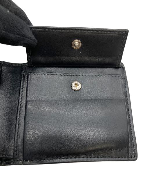 PRADA（プラダ）PRADA (プラダ) 2つ折り財布 ブラックの古着・服飾アイテム