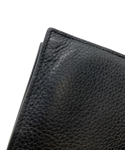 PRADA（プラダ）PRADA (プラダ) 2つ折り財布 ブラックの古着・服飾アイテム