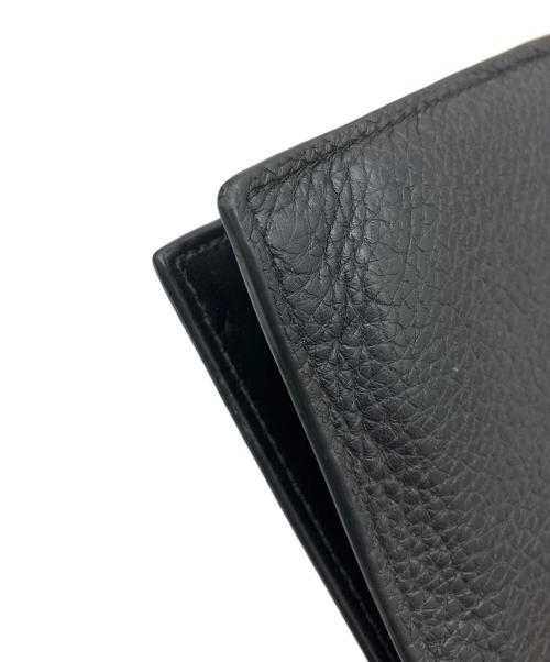 PRADA（プラダ）PRADA (プラダ) 2つ折り財布 ブラックの古着・服飾アイテム