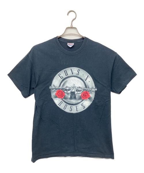 GUNS N ROSES（ガンズ・アンド・ローゼズ）GUNS N ROSES (ガンズ・アンド・ローゼズ) 半袖カットソー ブラック サイズ:Lの古着・服飾アイテム