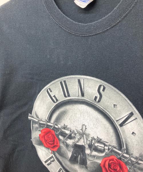 GUNS N ROSES（ガンズ・アンド・ローゼズ）GUNS N ROSES (ガンズ・アンド・ローゼズ) 半袖カットソー ブラック サイズ:Lの古着・服飾アイテム