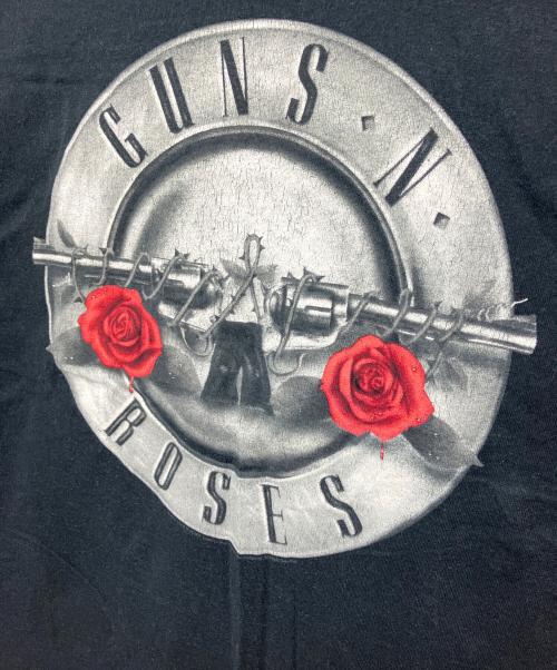 GUNS N ROSES（ガンズ・アンド・ローゼズ）GUNS N ROSES (ガンズ・アンド・ローゼズ) 半袖カットソー ブラック サイズ:Lの古着・服飾アイテム