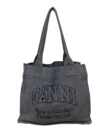 GANNI（ガニー）の古着「トートバッグ」｜ブラック