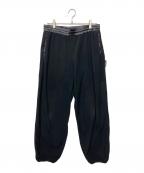 UNDERCOVER×FRAGMENTSアンダーカバー×フラグメント）の古着「UC2E9503　Fleece Pants」｜ブラック