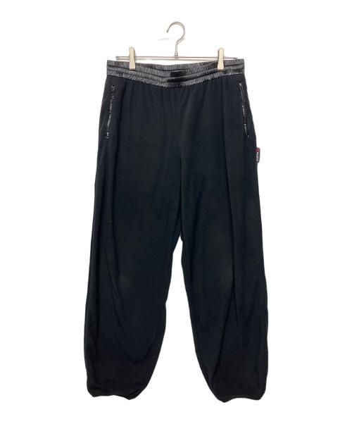 UNDERCOVER（アンダーカバー）UNDERCOVER (アンダーカバー) FRAGMENTS (フラグメント) UC2E9503　Fleece Pants ブラック サイズ:３の古着・服飾アイテム