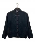 UNDERCOVER×FRAGMENT DESIGNアンダーカバー×フラグメントデザイン）の古着「Fleece China Jacket」｜ブラック