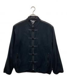 UNDERCOVER×FRAGMENT DESIGN（アンダーカバー×フラグメントデザイン）の古着「Fleece China Jacket」｜ブラック