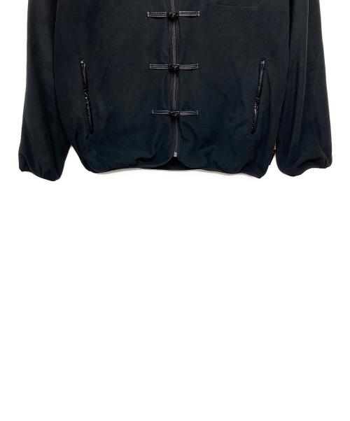 UNDERCOVER（アンダーカバー）UNDERCOVER (アンダーカバー) FRAGMENT DESIGN (フラグメントデザイン) Fleece China Jacket ブラック サイズ:３の古着・服飾アイテム