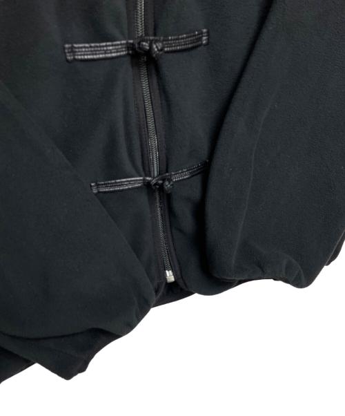UNDERCOVER（アンダーカバー）UNDERCOVER (アンダーカバー) FRAGMENT DESIGN (フラグメントデザイン) Fleece China Jacket ブラック サイズ:３の古着・服飾アイテム