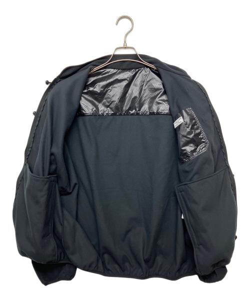 UNDERCOVER（アンダーカバー）UNDERCOVER (アンダーカバー) FRAGMENT DESIGN (フラグメントデザイン) Fleece China Jacket ブラック サイズ:３の古着・服飾アイテム