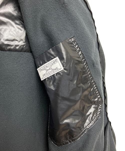UNDERCOVER（アンダーカバー）UNDERCOVER (アンダーカバー) FRAGMENT DESIGN (フラグメントデザイン) Fleece China Jacket ブラック サイズ:３の古着・服飾アイテム