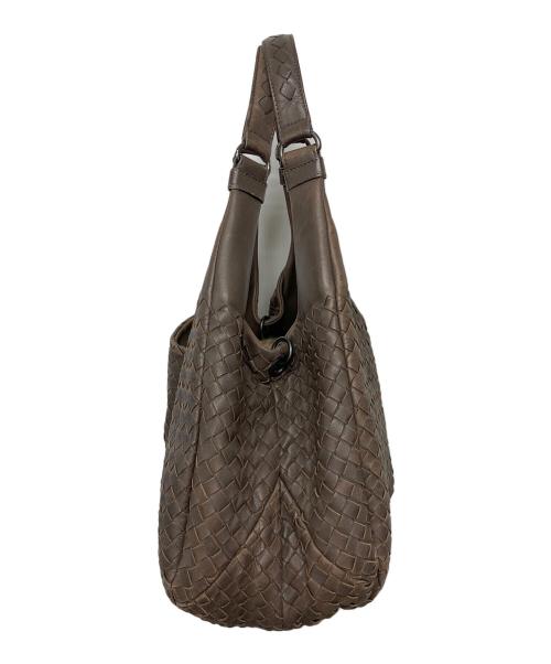 BOTTEGA VENETA（ボッテガベネタ）BOTTEGA VENETA (ボッテガベネタ) トートバッグ ブラウンの古着・服飾アイテム