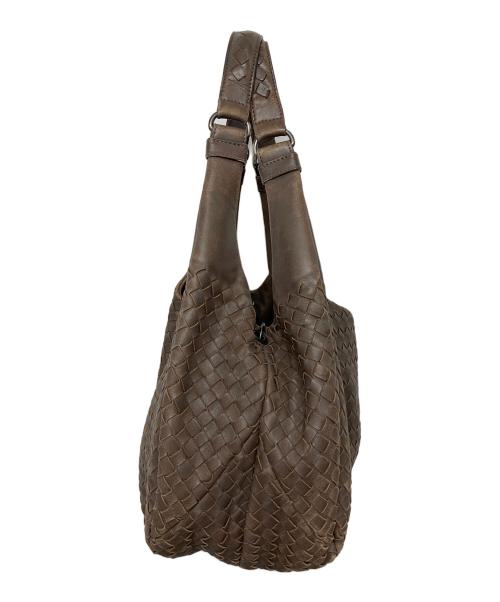 BOTTEGA VENETA（ボッテガベネタ）BOTTEGA VENETA (ボッテガベネタ) トートバッグ ブラウンの古着・服飾アイテム