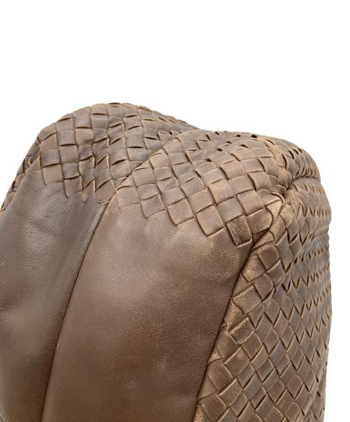 BOTTEGA VENETA（ボッテガベネタ）BOTTEGA VENETA (ボッテガベネタ) トートバッグ ブラウンの古着・服飾アイテム
