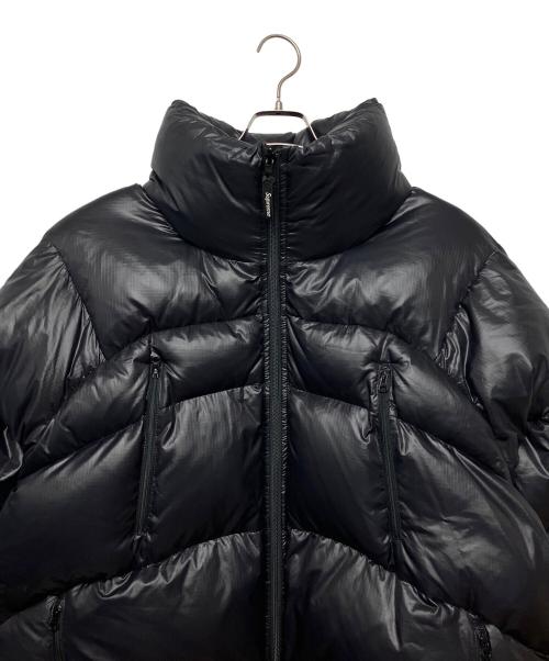 SUPREME（シュプリーム）Supreme (シュプリーム) Reversible Featherweight Down Puffer Jacket　ダウンジャケット ブラック サイズ:Lの古着・服飾アイテム