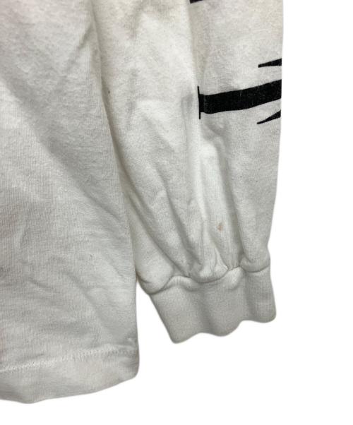 SAINT MICHAEL（セントマイケル）SAINT MICHAEL (セントマイケル) VLONE (ヴィーロン) 長袖カットソー ホワイト サイズ:XLの古着・服飾アイテム