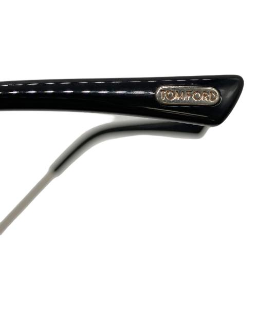 TOM FORD（トムフォード）TOM FORD (トムフォード) 伊達眼鏡 ブラック×ゴールドの古着・服飾アイテム