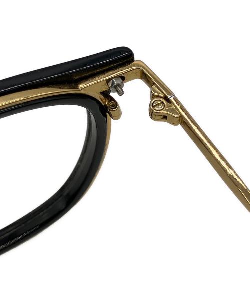 TOM FORD（トムフォード）TOM FORD (トムフォード) 伊達眼鏡 ブラック×ゴールドの古着・服飾アイテム