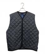 LAVENHAM×BEAMSラベンハム×ビームス）の古着「キルティングベスト」｜グレー