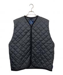 LAVENHAM×BEAMS（ラベンハム×ビームス）の古着「キルティングベスト」｜グレー