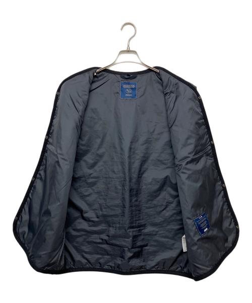 LAVENHAM（ラベンハム）LAVENHAM (ラベンハム) BEAMS (ビームス) キルティングベスト グレー サイズ:XLの古着・服飾アイテム