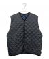 LAVENHAM（ラベンハム）の古着「キルティングベスト」｜グレー