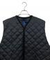 LAVENHAM (ラベンハム) BEAMS (ビームス) キルティングベスト グレー サイズ:XL：18000円
