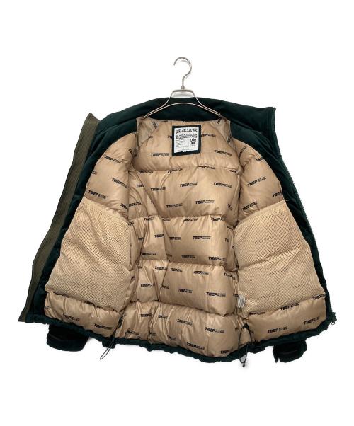 TIGHTBOOTH（タイトブース）TIGHTBOOTH (タイトブース) tbep down グリーン サイズ:Mの古着・服飾アイテム