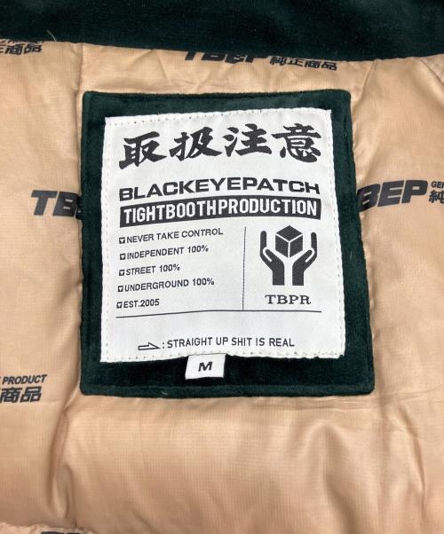 TIGHTBOOTH（タイトブース）TIGHTBOOTH (タイトブース) tbep down グリーン サイズ:Mの古着・服飾アイテム