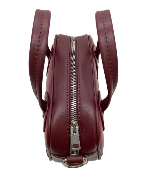 maison kitsune（メゾンキツネ）maison kitsune (メゾンキツネ) COLOR BLOCK BOOGIE BAG　2WAYバッグ　2024年秋冬 レッドの古着・服飾アイテム