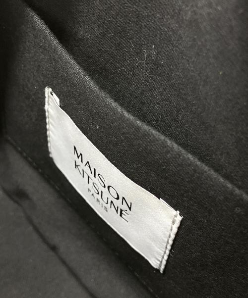 maison kitsune（メゾンキツネ）maison kitsune (メゾンキツネ) COLOR BLOCK BOOGIE BAG　2WAYバッグ　2024年秋冬 レッドの古着・服飾アイテム