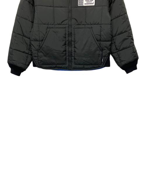 NEIGHBORHOOD（ネイバーフッド）NEIGHBORHOOD (ネイバーフッド) リバーシブル パッディド ジャケット ブラック×ブルー サイズ:Sの古着・服飾アイテム